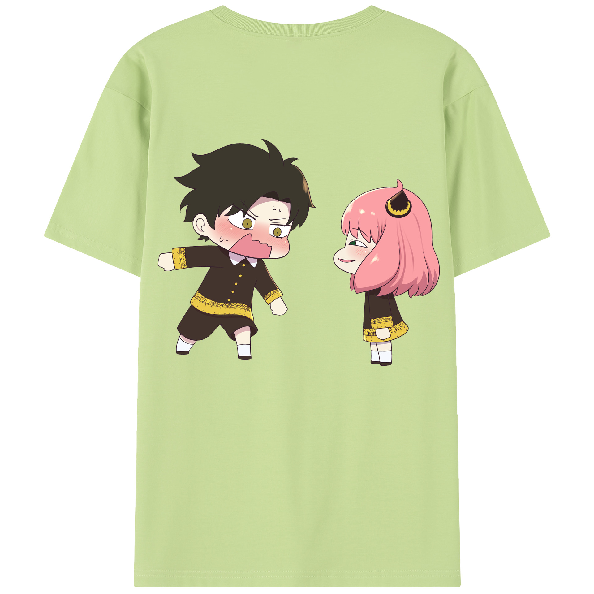 （画像用） SPY×FAMILY间谍家家酒 綿100％半袖Tシャツ（背面プリント）